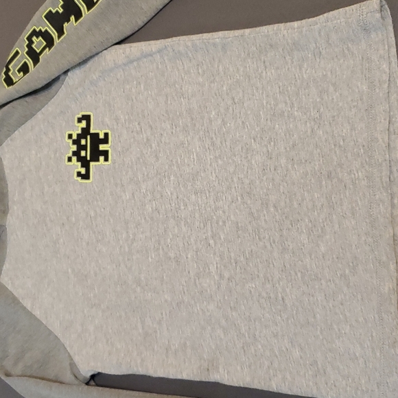 OshKosh B'gosh Gray Long Sleeve Tee with Game On Design - Picture 3 of 10